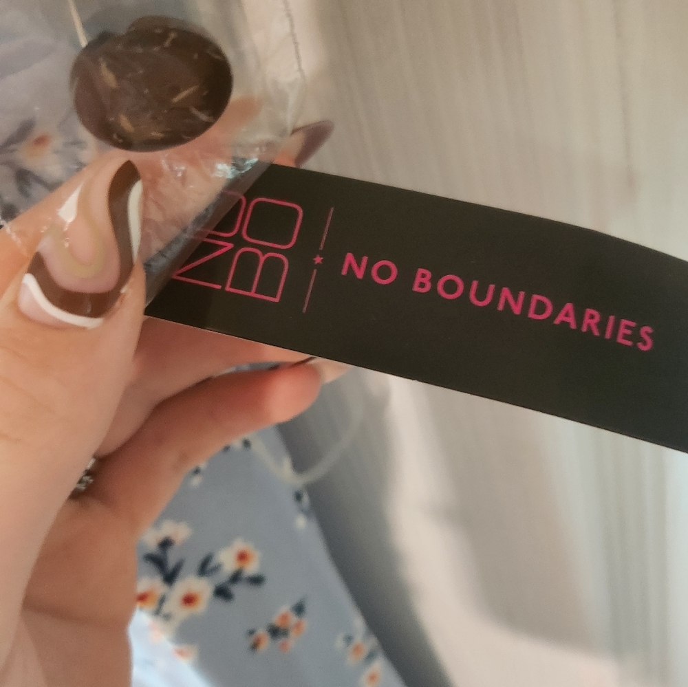 No Boundaries Large blue Women's sundress
